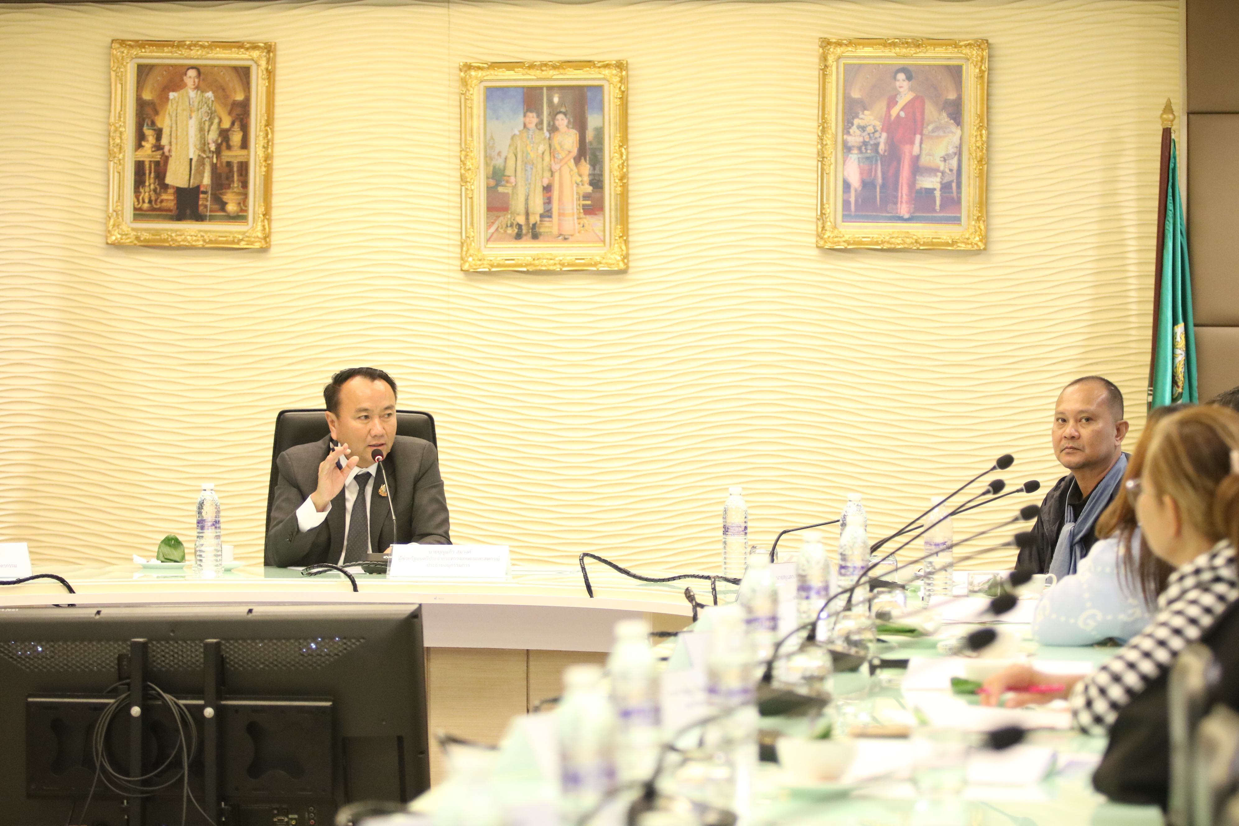 title - ส.ป.ก. ประชุมคณะอนุกรรมการแก้ไขปัญหาที่ดินทำกินฯ เครือข่ายเกษตรกรช่วยชาติ ครั้งที่ 1/2569